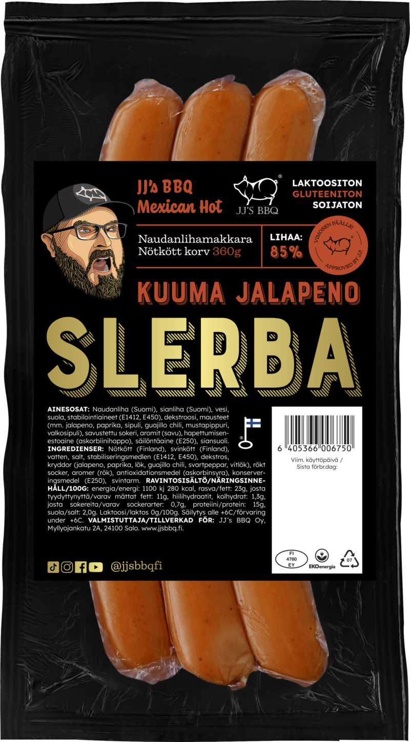 JJ's BBQ Kuuma Jalapeno SLERBA
