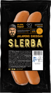 JJ's BBQ Slerba Jalapeno-Cheddar